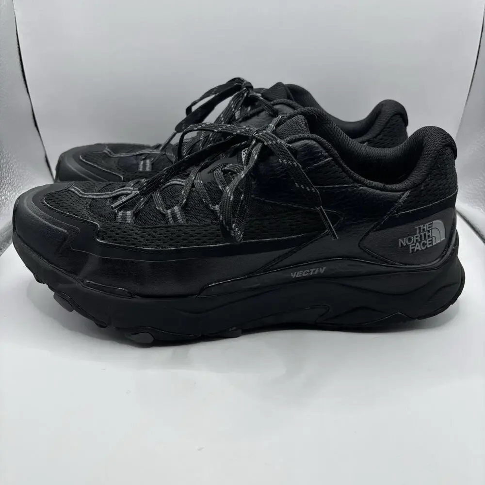 Men’s Size 9.5 - The North Face Vectiv Taraval Black Trail Running Hiking Shoes